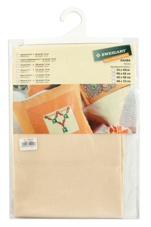 Канва в упаковке Murano Lugana 32 ct, 48 х 68 см, цвет №264. Арт н3984/264                