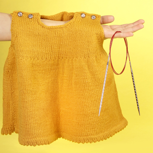 Спицы металлические круговые супергладкие c квадратным кончиком addiNovel, №6, 100 см.. Арт 717-7/6-100