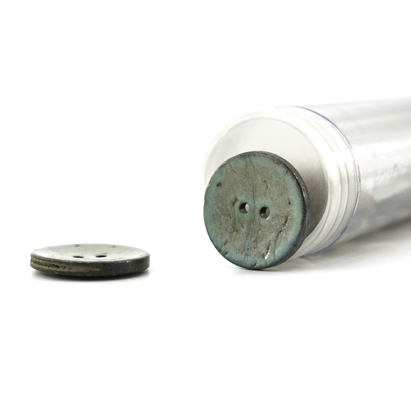 Пуговицы CONCEPT, размер 40, кокос, цвет COL.5 серо-голубой. Арт 1919H-040-COL.5