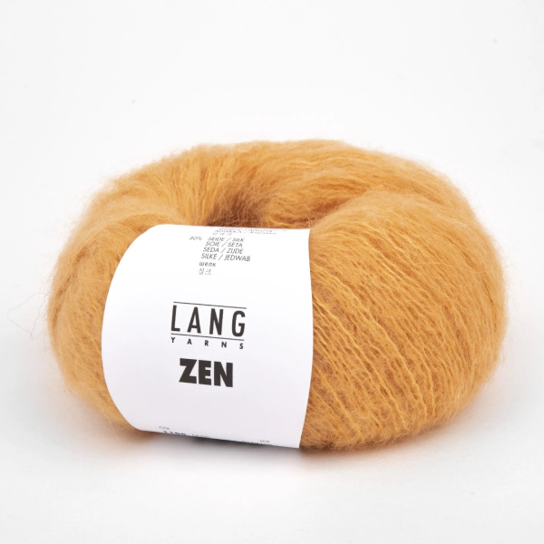 Пряжа Zen, 35% шерсть, 35% альпака, 30% шелк, 25 г, 200 м. Арт 1100.0050