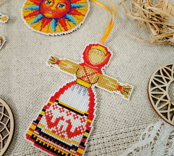 Набор для вышивания на пластиковой канве "Встреча весны". Арт 23.001.05