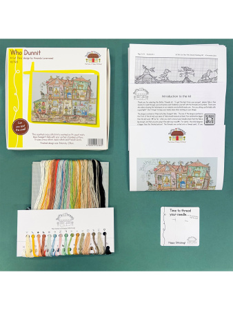 Набор для вышивания "Cut Thru' Who Dunnit". Арт XCT45
