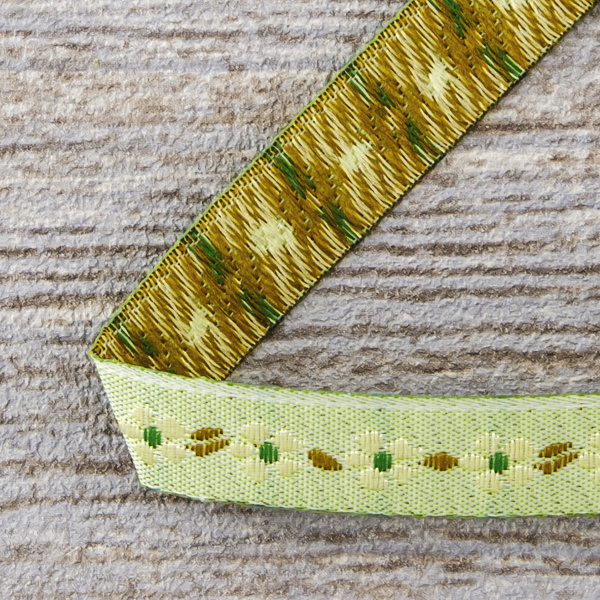 Лента жаккард SAFISA, 10 мм, 15 м, цвет 03. Арт 9160-10мм-03