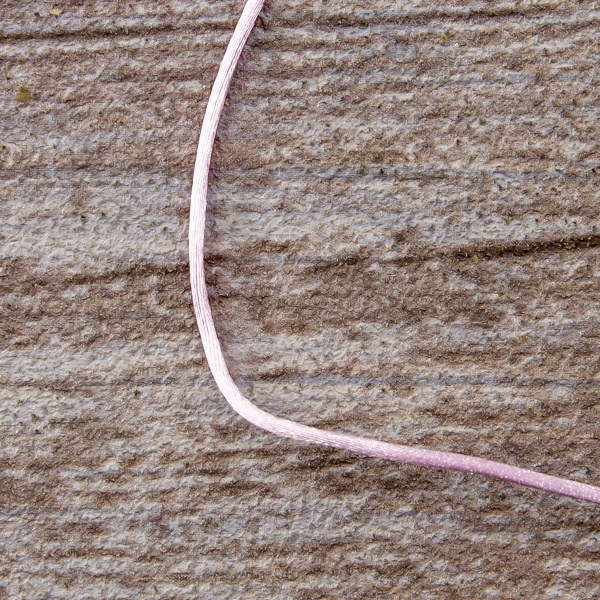 Шнур атласный мини-рулон, 1,5 мм, 4,5 м, цвет 05, розовый. Арт P00470-1,5мм-05         