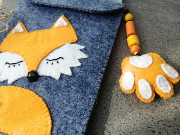 Набор для создания сумки из фетра "Лисичка". Арт 30.001.01