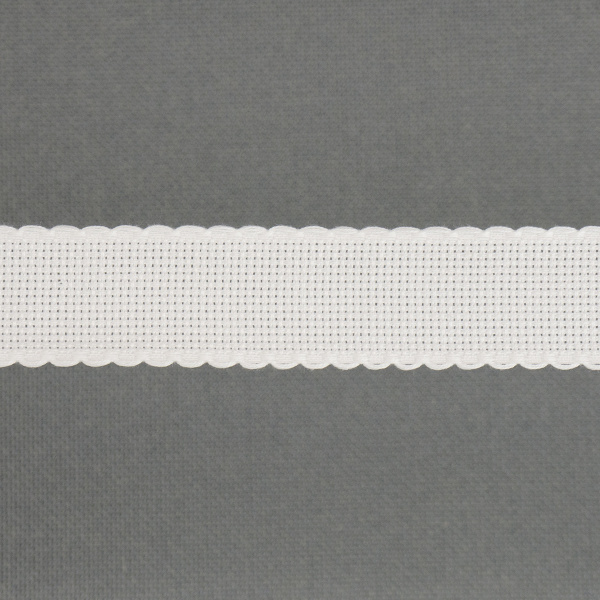 Лента канвовая Aida для вышивания 14 ct ширина 3 см. Арт 7003/1