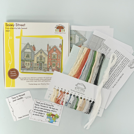 Набор для вышивания "Snowy Street". Арт XSS21