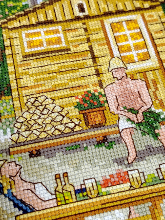 Набор для вышивания "Дача. Баня" . Арт 11.005.08