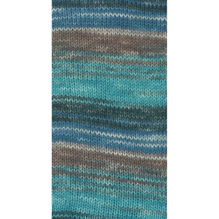 Пряжа Step 6 Irish Rainbow Colours, 75% шерсть, 25% полиамид, 410 м, 150 г. Арт 97826-0629