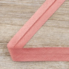 Косая бейка хлопок/лён, 20 мм, 20 м, цвет 36, клубничный мусс. Арт 6602-20мм-36