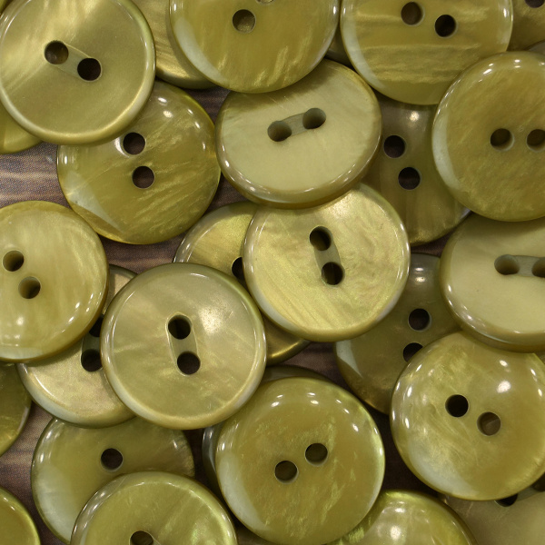 Пуговицы CONCEPT Mother of Pearl, размер 24, полиэстер, цвет COL.60. Арт 75315-024-COL.60