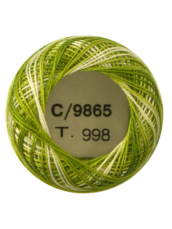 Мулине "Finca Perle"(Жемчужное), №16,мультиколорный цвет 9865. Арт 00009/16/9865           