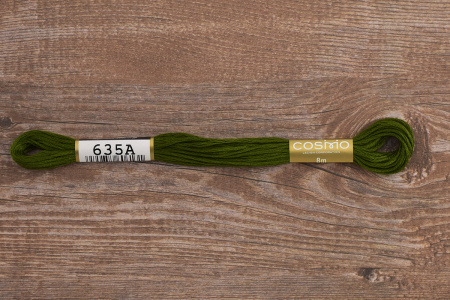 Мулине COSMO однотонный цвет  635       . Арт 25-6/635       