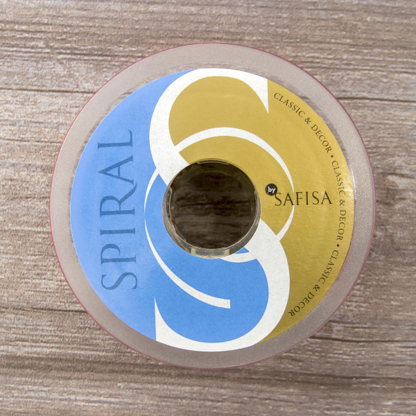 Лента органза "с памятью" SAFISA, 38 мм, 25 м цвет 14, красный. Арт 525-38мм-14             