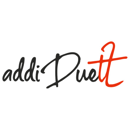 Крючок, вязальный, алюминий addiDuett №6, 15 см. Арт 230-7/6-15