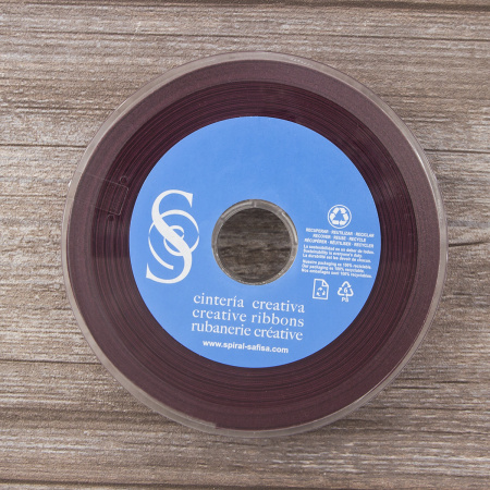 Косая бейка хлопок/полиэстер 20 мм, 25 м, цвет 116, спелая вишня. Арт 6120-20мм-116           