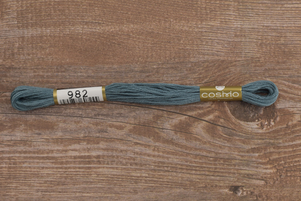 Мулине COSMO однотонный цвет  982       . Арт 25-6/982       
