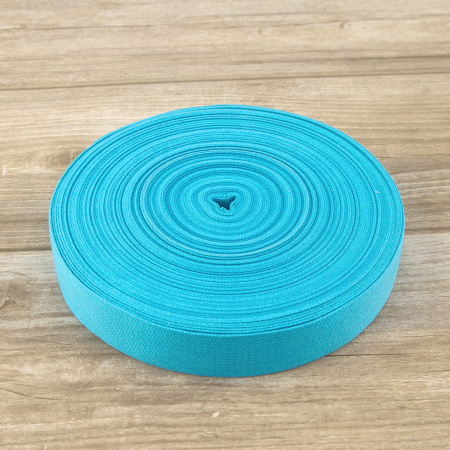 Тесьма ременная (стропа) PEGA бирюзовая, 30 мм. Арт 834111530.4708