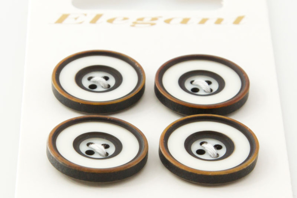 Пуговицы ELEGANT. Арт 14985-18-BLACK/4