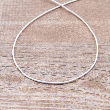 Резинка шляпная SAFISA, 1,5 мм, цвет 02, белый. Арт 4730-1.5мм-02