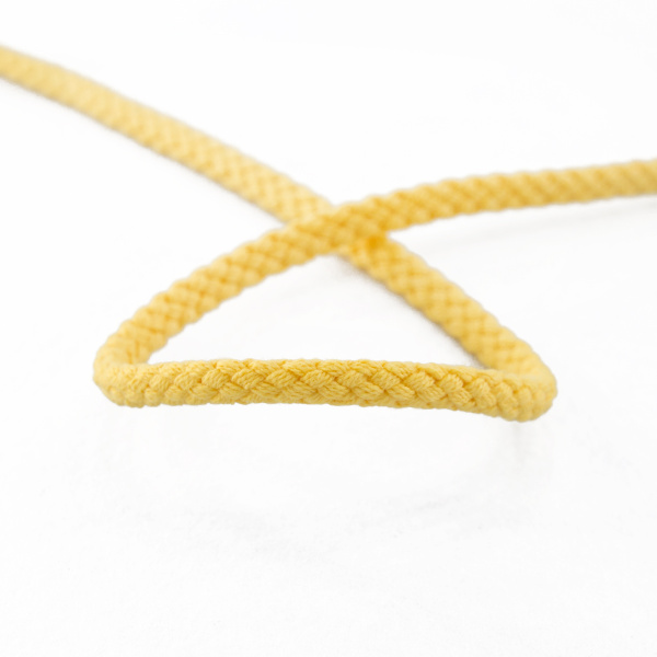 Шнур PEGA хлопковый, цвет желтый, 5,3 мм. Арт 842140916E1202          