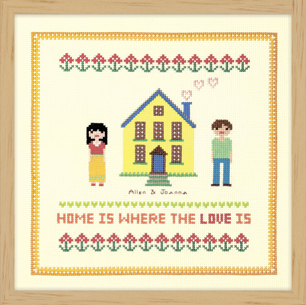 Набор для вышивания "Желтая мансарда". Арт 2870706