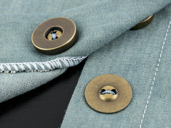 Кнопки магнитные пришивные металлические c защитой от коррозии. Арт 481.BS/G002