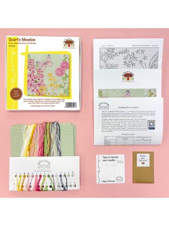 Набор для вышивания "Quartz Meadow". Арт XKTB15