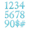 Нож для вырубки Sizzix® Bigz™ Die - Serif Essentials Numbers. Арт 656616