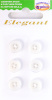 Пуговицы ELEGANT. Арт 13295-11-00AF1/6