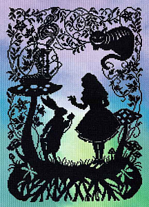 Набор для вышивания "Alice in Wonderland" (Алиса в Стране Чудес)