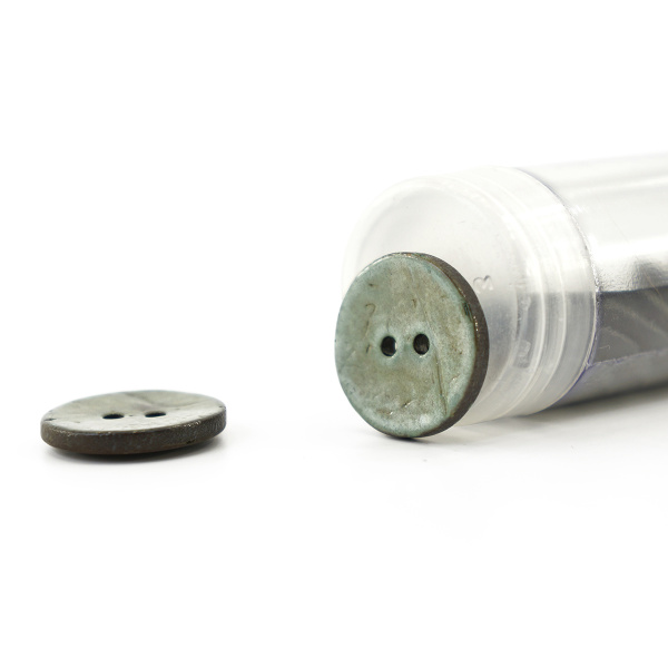 Пуговицы CONCEPT, размер 32, кокос, цвет COL.5 серо-голубой. Арт 1919H-032-COL.5