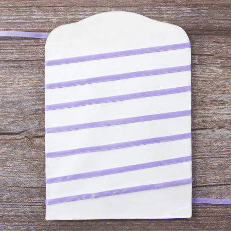 Лента для вышивания SAFISA на блистере, 4 мм, 5 м, цвет 08, сиреневый. Арт P111-4мм-08             