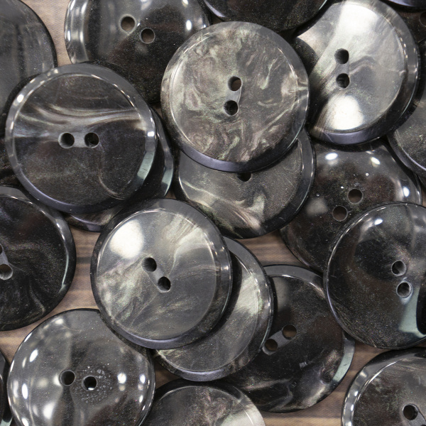 Пуговицы CONCEPT Mother of Pearl, размер 36, полиэстер, цвет COL.5 Deep Sea. Арт 75315-036-COL.5DEEP SEA