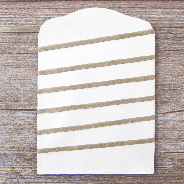 Лента для вышивания SAFISA на блистере, 4 мм, 5 м, цвет 67, серый. Арт P111-4мм-67             