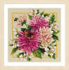 Набор для вышивания "Pink silk dahlia" . Арт PN-0207467