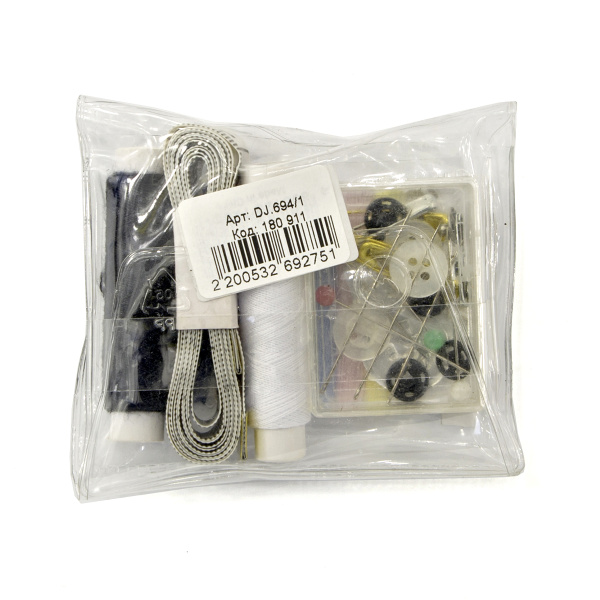 Набор дорожный в прозрачном чехле. Арт DJ.694/1