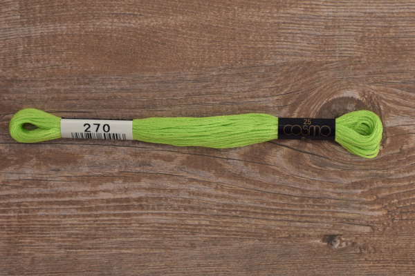 Мулине COSMO однотонный цвет  270       . Арт 25-6/270       