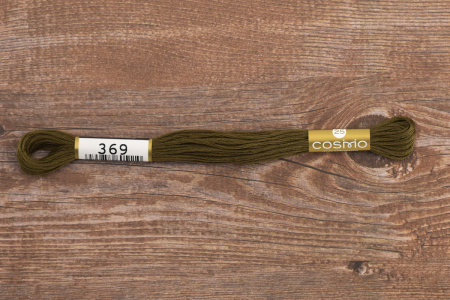 Мулине COSMO однотонный цвет  369       . Арт 25-6/369       