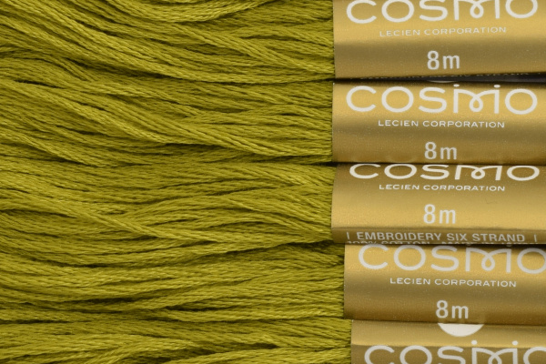 Мулине COSMO однотонный цвет  673   . Арт 25-6/673