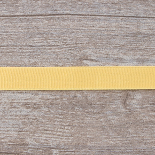 Лента репсовая SAFISA мини-рулон, 15 мм, 3,5 м, цвет 32, желтый. Арт P00350W-15мм-32         