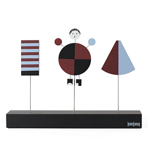 Конструктор кукла на держателе BAUHAUS "Steckpuppen" 14+, дизайн 1930 года, 33 х 24 х 6,5 см, 9 дета