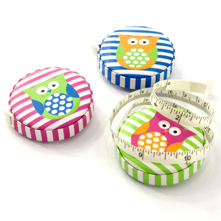 Сантиметр-рулетка "Сова", набор 3 шт. Арт +253.OWL.DB/1
