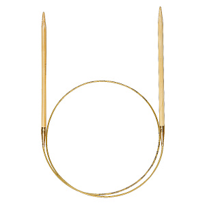 Спицы, круговые, бамбук addiNature BAMBOO №8, 80 см