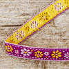 Лента жаккард SAFISA, 10 мм, 15 м, цвет 03. Арт 9165-10мм-03            