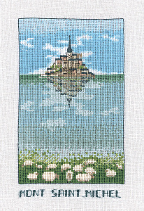 Набор для вышивания:"MONT ST MICHEL " (Мон-Сен-Мишель)