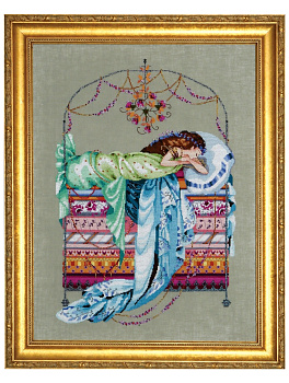 Схема для вышивания MIRABILIA "Спящая принцесса". Арт MD123