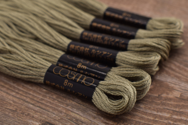 Мулине COSMO однотонный цвет  714       . Арт 25-6/714       