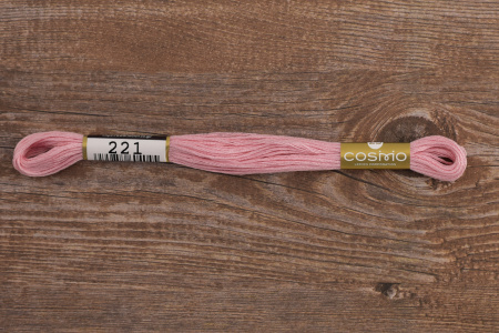 Мулине COSMO однотонный цвет  221       . Арт 25-6/221       