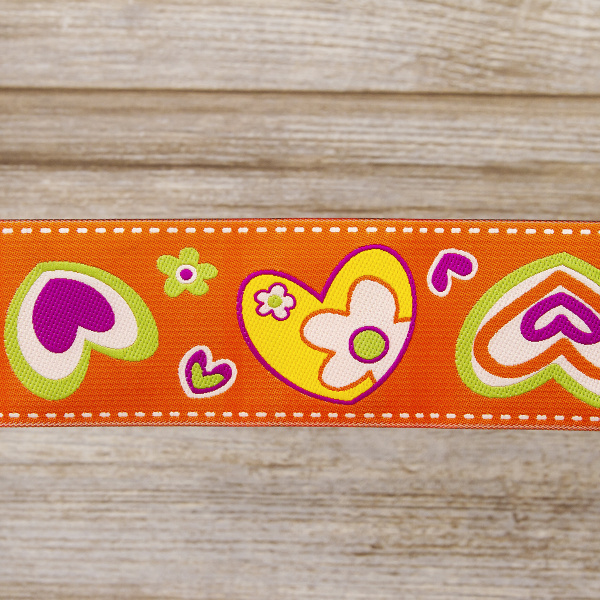 Лента жаккард SAFISA, 50 мм, 15 м, цвет 03. Арт 9127-50мм-03            